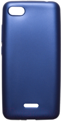 Чехол-накладка Volare Rosso Soft-Touch силиконовый для Redmi 6A (темно-синий)