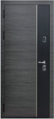Входная дверь Staller Стило Венге серый/аляска (96x205, левая)