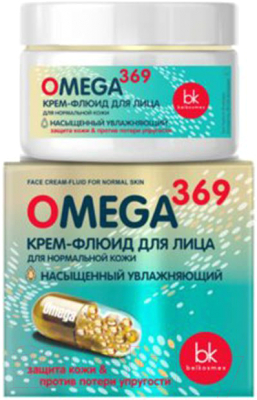 Флюид для лица BelKosmex Omega 369 для нормальной кожи (48г)
