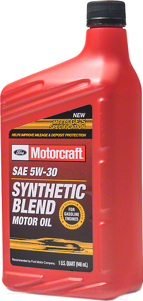 Моторное масло Ford Motorcraft 5W30 / XO5W30QSP (946мл)