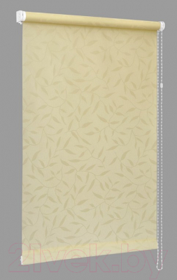 Рулонная штора Delfa Сантайм Жаккард Оливия СРШ-01М 8262 (43x170, кремовый)