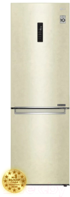 

Холодильник с морозильником LG, DoorCooling+ GA-B459SEKL