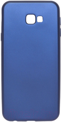 Чехол-накладка Volare Rosso Soft-Touch для Galaxy J4 Plus (темно-синий)