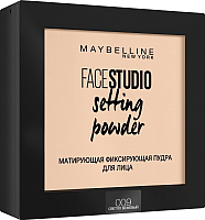 Фиксирующая пудра для лица Maybelline New York Face Studio 009 (светло-бежевый) - 