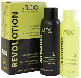Набор косметики для волос Kapous Studio Professional лосьон для коррекции цвета RevoLotion (2x150мл)