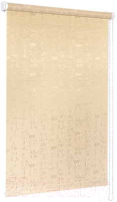 Рулонная штора Delfa Сантайм Жаккард Азия СРШ-01М 25101 (52x170, бежевый)