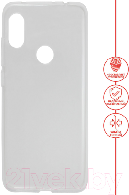Чехол-накладка Volare Rosso Clear для Redmi Note 6 Pro (прозрачный)