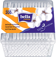 Ватные палочки Bella Cotton (200шт) - 