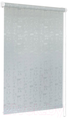 Рулонная штора Delfa Сантайм Жаккард Азия СРШ-01М 25104 (81x170, серый)