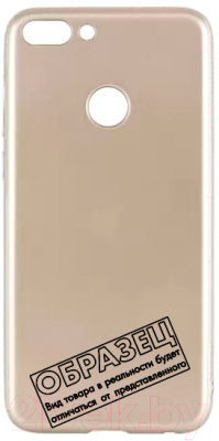 Чехол-накладка Volare Rosso Soft-Touch для Galaxy J6 Plus (золото)