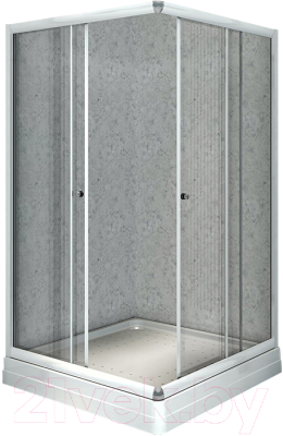 Душевой уголок Radomir 90x100 L / 1-03-1-1-0-1210 (прозрачное стекло)
