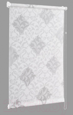 Рулонная штора Delfa Сантайм Глория СРШ-01М 2910 (34x170, белый/серебристый)