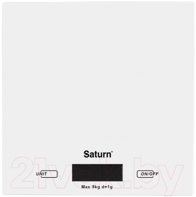 Кухонные весы Saturn ST-KS7810 (белый)