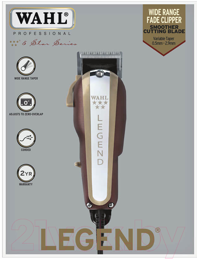 Машинка для стрижки волос Wahl Corded Clipper Legend 8147-416H