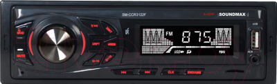 

Бездисковая автомагнитола SoundMax, SM-CCR3122F