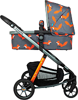 Детская универсальная коляска Cosatto Giggle Quad / 4164 (Charcoal Mister Fox) - 