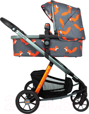 Детская универсальная коляска Cosatto Giggle Quad / 4164 (Charcoal Mister Fox)