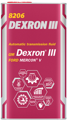 Трансмиссионное масло Mannol ATF Dexron III / MN8206-4ME (4л)