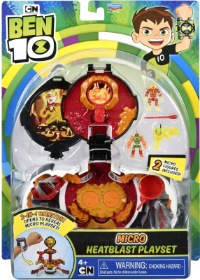 

Набор игрушечного оружия Ben 10, Микро мир Человек-огонь / 77721