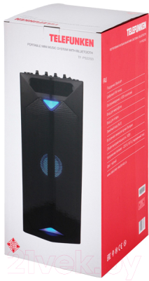 Микросистема Telefunken TF-PS2203 (черный)