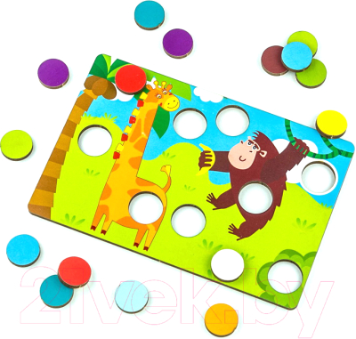 

Развивающая игрушка WoodLand Toys, Мозаика. Морское путешествие / 067403