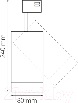 Трековый светильник Lightstar Canno 303564