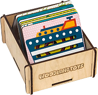 

Развивающая игра WoodLand Toys, Линейки-трафареты. Солнечная полянка / 120201