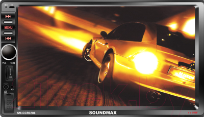 

Бездисковая автомагнитола SoundMax, SM-CCR3706