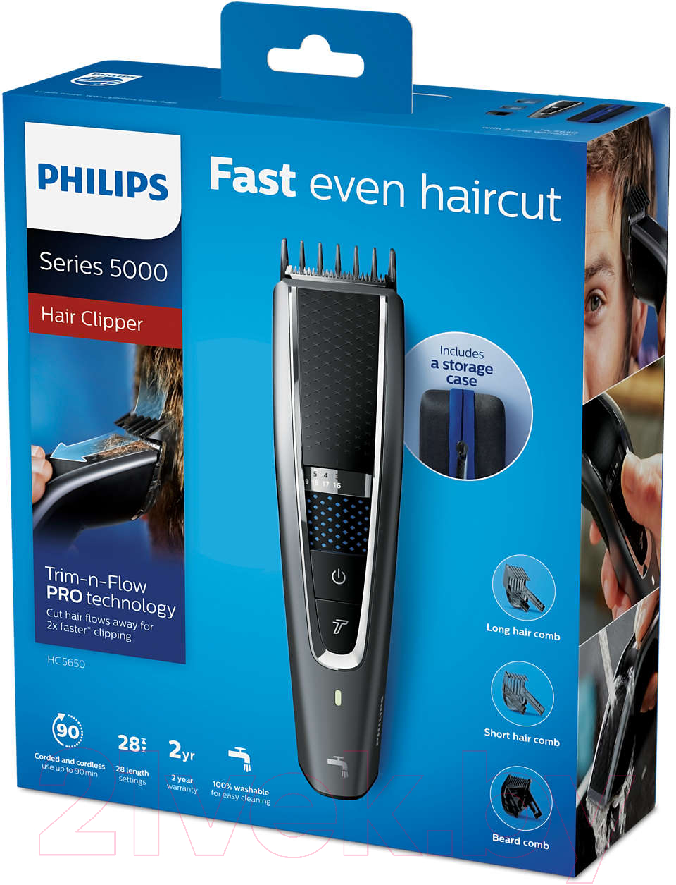 Машинка для стрижки волос Philips HC5650/15