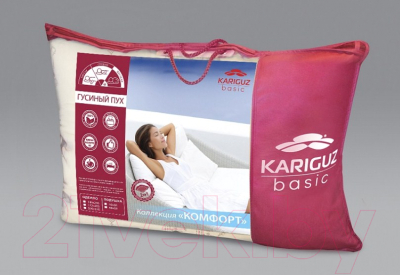 Подушка для сна Kariguz Комфорт / МПКо16-3.1 (50x68)