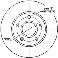 Тормозной диск Patron PBD1647 - 