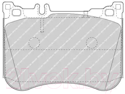 

Тормозные колодки Mercedes-Benz, A0084200220