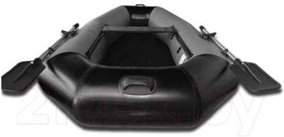 Надувная лодка Vivax К220 НДНД (без киля, серый/черный)
