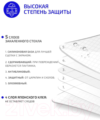 Защитное стекло для телефона Volare Rosso 3D для Galaxy S10 (черный)