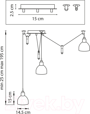 Люстра Lightstar Acrobata 761077