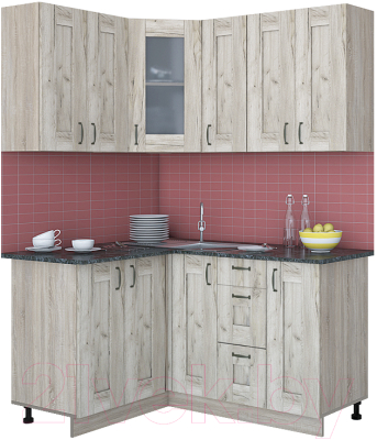 

Готовая кухня Интерлиния, Мила Хольц 12x15