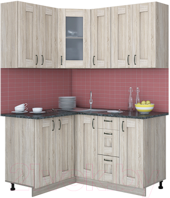 

Готовая кухня Интерлиния, Мила Хольц 12x15