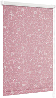 Рулонная штора Delfa Сантайм Металлик Камелия СРШ-01М 72206 (34x170, розовый) - 