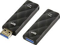 Usb flash накопитель Silicon Power Blaze B20 Black 64GB (SP064GBUF3B20V1K) - 