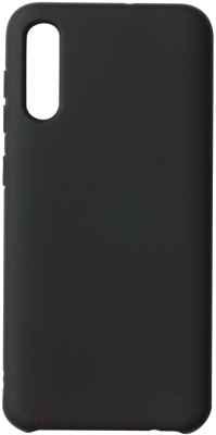 Чехол-накладка Volare Rosso Suede для Galaxy A50 2019 (черный)