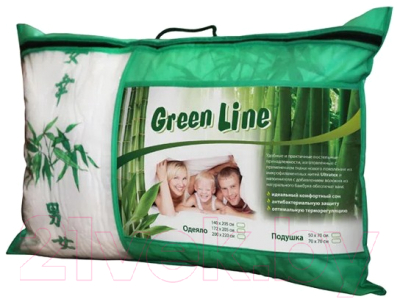 Подушка для сна Нордтекс Green Line GLB 50x70 (бамбук)