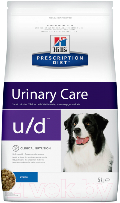Сухой корм для собак Hill's Prescription Diet Urinary Care u/d Original (5кг)