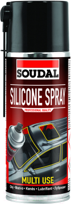 Смазка техническая Soudal Silicone Spray (400мл)
