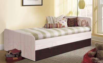Односпальная кровать Мебель-Класс Лира-1 (сонома/дуб шато)