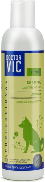 Шампунь для животных Doctor VIC 11 Трав (250мл)