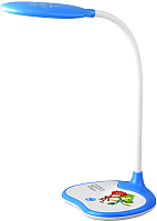 Настольная лампа ЭРА Фиксики NLED-433-6W-BU (синий) - 