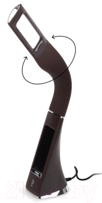 Настольная лампа ЭРА NLED-461-7W-BR (коричневый)