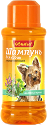 Шампунь для животных Amstrel Кондиционирующий с целебными травами для собак (320мл)