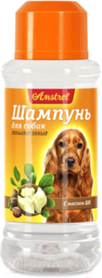 Шампунь для животных Amstrel Гипоаллергенный с маслом ши для собак (320мл)
