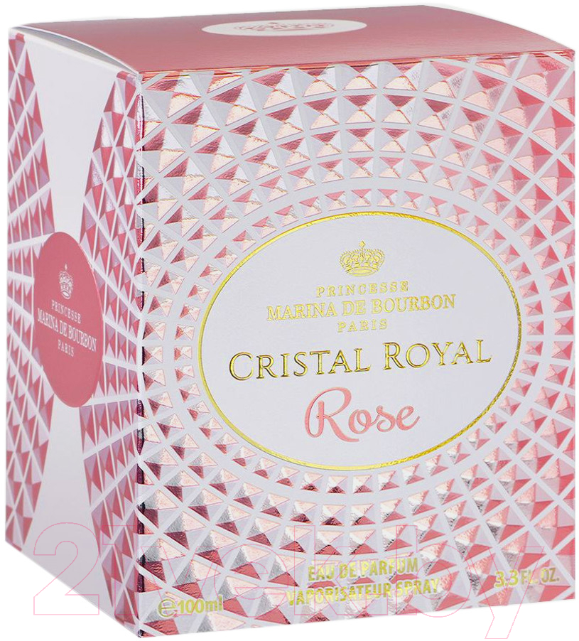 Парфюмерная вода Princesse Marina De Bourbon Cristal Royal Rose